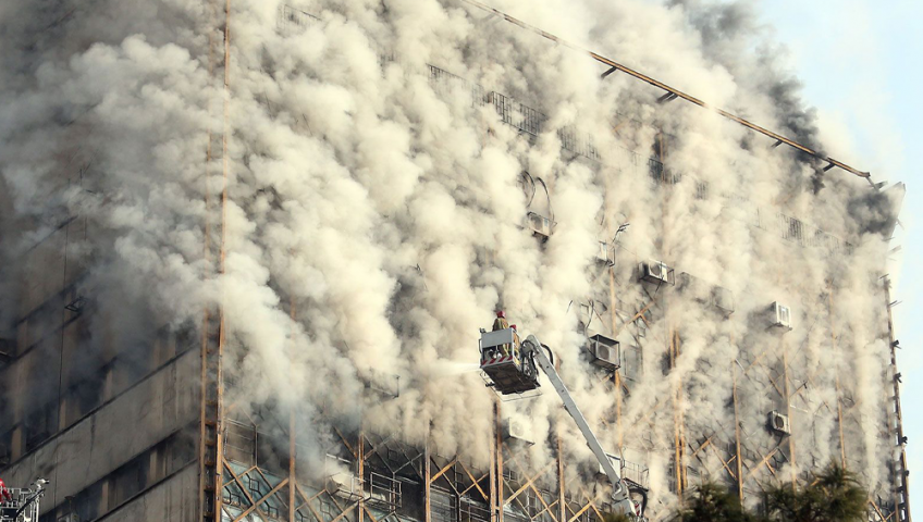 آتشسوزی در ساختمان پلاسکو